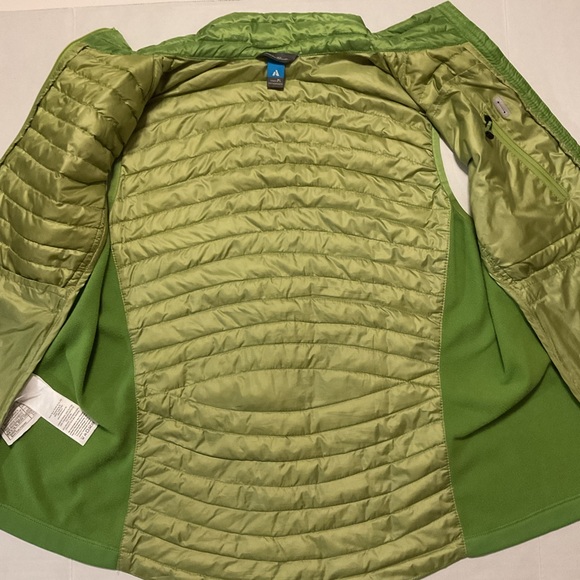 Eddie Bauer First Ascent Stormdown 800 Women’s Vest Green Full Zip - Picture 8 of 12